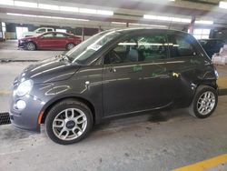 Salvage cars for sale from Copart Dyer, IN: 2015 Fiat 500 POP