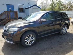 Salvage cars for sale from Copart Lyman, ME: 2016 Acura RDX Technology