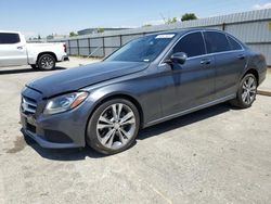 Salvage cars for sale from Copart Bakersfield, CA: 2016 Mercedes-Benz C300