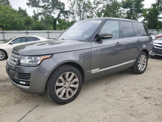 2016 Land Rover Range Rover HSE