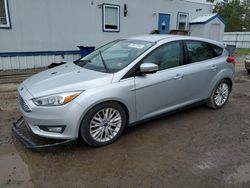 Salvage cars for sale from Copart Lyman, ME: 2016 Ford Focus Titanium