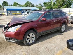 Subaru salvage cars for sale: 2012 Subaru Outback 2.5I Limited