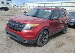 Ford Explorer Sport salvage cars for sale: 2015 Ford Explorer Sport