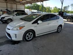 Salvage cars for sale from Copart Cartersville, GA: 2012 Toyota Prius