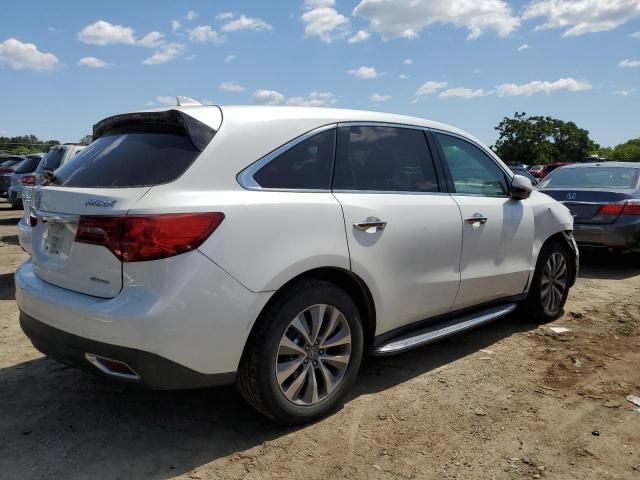 2016 Acura MDX Technology