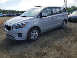 KIA Sedona salvage cars for sale: 2018 KIA Sedona L