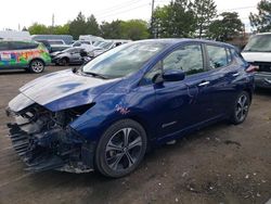 2018 Nissan Leaf S en venta en Denver, CO