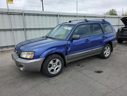 Salvage cars for sale from Copart Littleton, CO: 2003 Subaru Forester 2.5XS