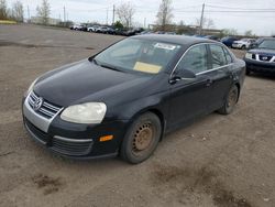 Salvage cars for sale from Copart Montreal Est, QC: 2006 Volkswagen Jetta TDI Leather