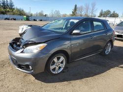 Salvage cars for sale from Copart Ontario Auction, ON: 2012 Toyota Corolla Matrix