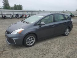 Salvage cars for sale from Copart Arlington, WA: 2014 Toyota Prius V