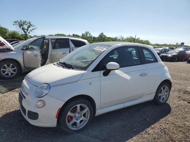 2012 Fiat 500 Sport