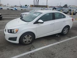 Chevrolet Sonic lt salvage cars for sale: 2013 Chevrolet Sonic LT