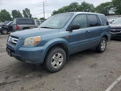 Honda salvage cars for sale: 2006 Honda Pilot LX