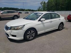 Vehiculos salvage en venta de Copart Dunn, NC: 2013 Honda Accord LX