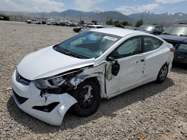 2016 Hyundai Elantra SE