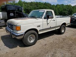 Ford F150 salvage cars for sale: 1991 Ford F150