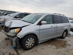 Salvage cars for sale from Copart Grand Prairie, TX: 2010 Honda Odyssey EXL