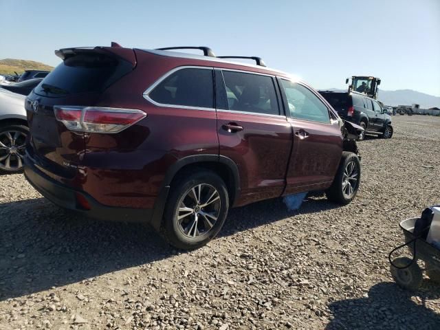 2016 Toyota Highlander XLE