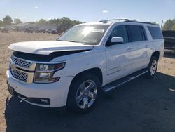 Chevrolet Suburban salvage cars for sale: 2017 Chevrolet Suburban K1500 LT