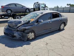 Vehiculos salvage en venta de Copart Bakersfield, CA: 2006 Honda Civic Hybrid