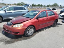Salvage cars for sale from Copart Orlando, FL: 2006 Toyota Corolla CE