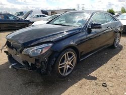 Salvage cars for sale from Copart Elgin, IL: 2016 Mercedes-Benz E 400 4matic