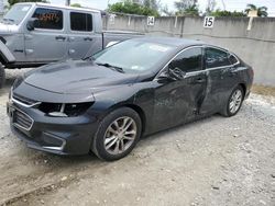 2016 Chevrolet Malibu LT en venta en Opa Locka, FL