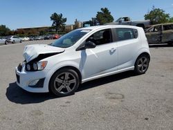 Salvage cars for sale from Copart San Martin, CA: 2015 Chevrolet Sonic RS