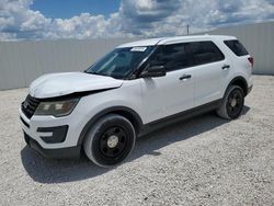 Ford Explorer salvage cars for sale: 2016 Ford Explorer Police Interceptor