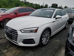 Audi A5 salvage cars for sale: 2018 Audi A5 Premium