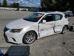 Salvage cars for sale from Copart Arlington, WA: 2014 Lexus CT 200