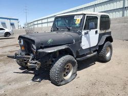 Salvage cars for sale from Copart Albuquerque, NM: 1994 Jeep Wrangler / YJ S