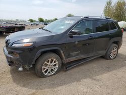 Jeep salvage cars for sale: 2018 Jeep Cherokee Latitude