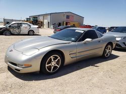 Salvage cars for sale from Copart Amarillo, TX: 2001 Chevrolet Corvette
