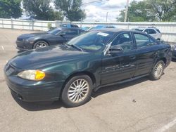 Pontiac salvage cars for sale: 2001 Pontiac Grand AM SE1