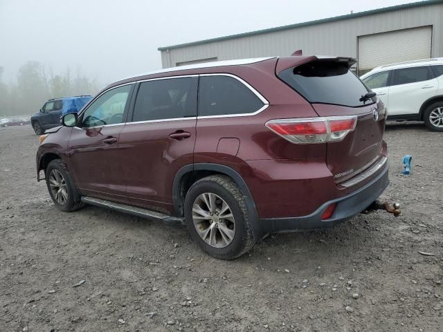 2015 Toyota Highlander XLE