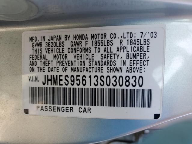 2003 Honda Civic Hybrid