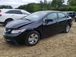 Salvage cars for sale from Copart Seaford, DE: 2014 Honda Civic LX