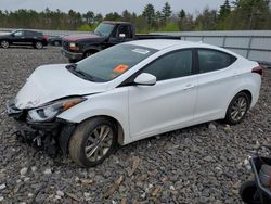 Hyundai Elantra Vehiculos salvage en venta: 2016 Hyundai Elantra SE