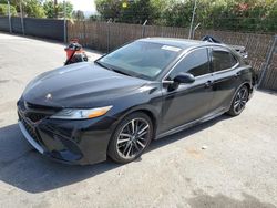 Toyota Camry xse salvage cars for sale: 2020 Toyota Camry XSE