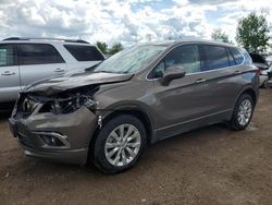 Buick Envision salvage cars for sale: 2017 Buick Envision Essence