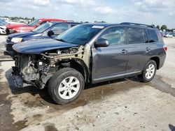 Toyota Highlander salvage cars for sale: 2013 Toyota Highlander Base