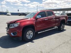 Chevrolet salvage cars for sale: 2017 Chevrolet Colorado LT