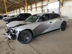 Dodge Charger salvage cars for sale: 2021 Dodge Charger Police