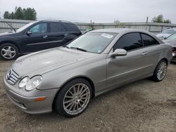 Salvage cars for sale from Copart Arlington, WA: 2004 Mercedes-Benz CLK 320C