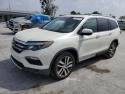 Honda Pilot salvage cars for sale: 2016 Honda Pilot Elite