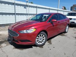Ford Fusion s Vehiculos salvage en venta: 2018 Ford Fusion S