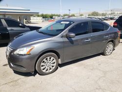 Nissan salvage cars for sale: 2015 Nissan Sentra S