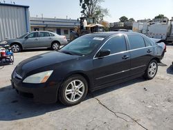 Honda salvage cars for sale: 2007 Honda Accord EX